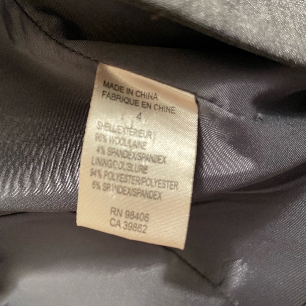 Theory Gray Blazer - image 5